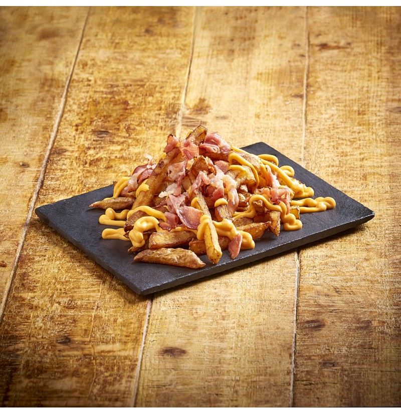 Frites maison sauce cheddar...